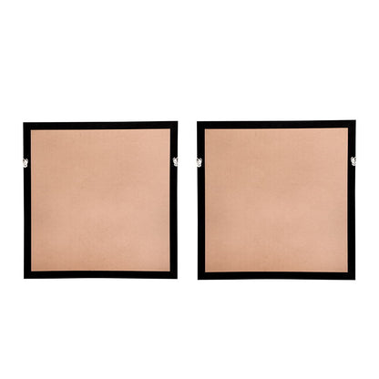 Grace Purple Agate Shadow Boxes Wall Art (Set of 2) - Multicolor