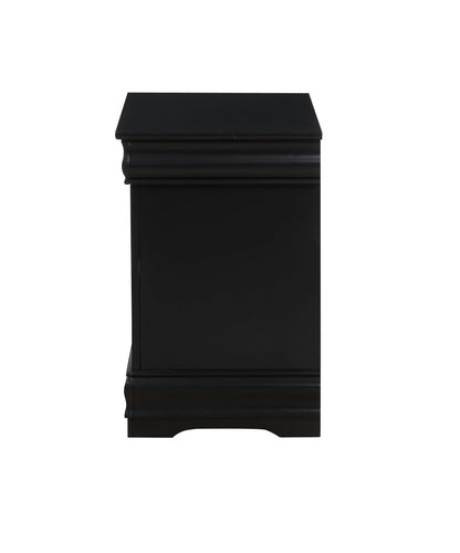 Louis Philippe - Nightstand - Black