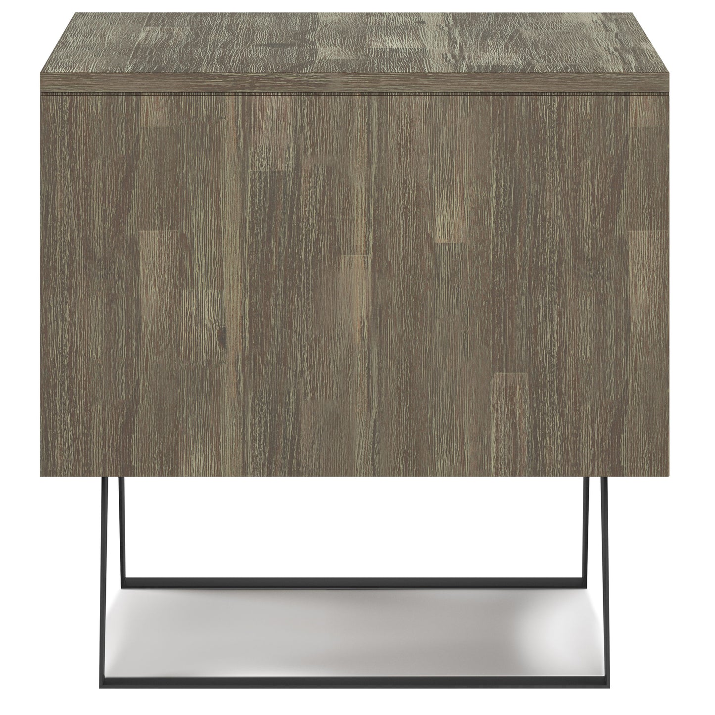 Lowry - End Table - Distressed Gray