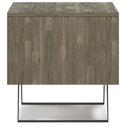 Lowry - End Table - Distressed Gray