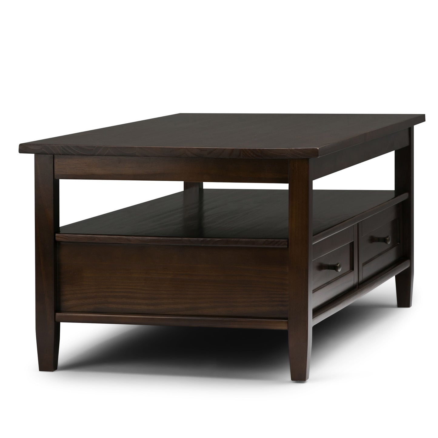 Warm Shaker - Coffee Table - Tobacco Brown