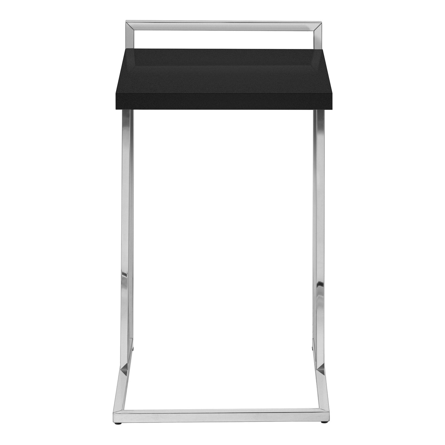 Accent Table, C - Shaped, Modern - Black