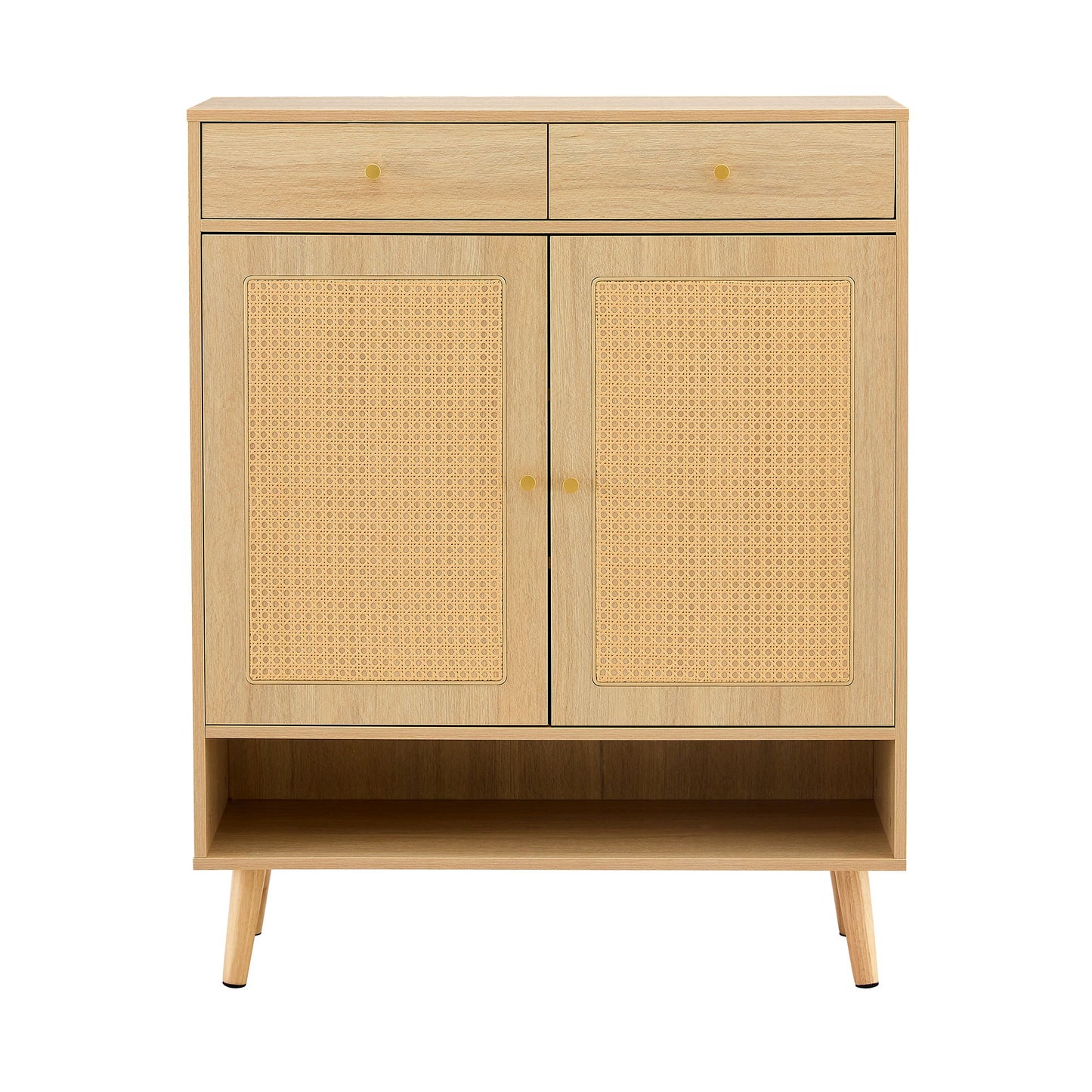 Multi Functional Modern Minimalist Shoe Cabinet Seamlessly Fits Into Nordic, Japanese, And Industrial Style Interiors - Natural Wood