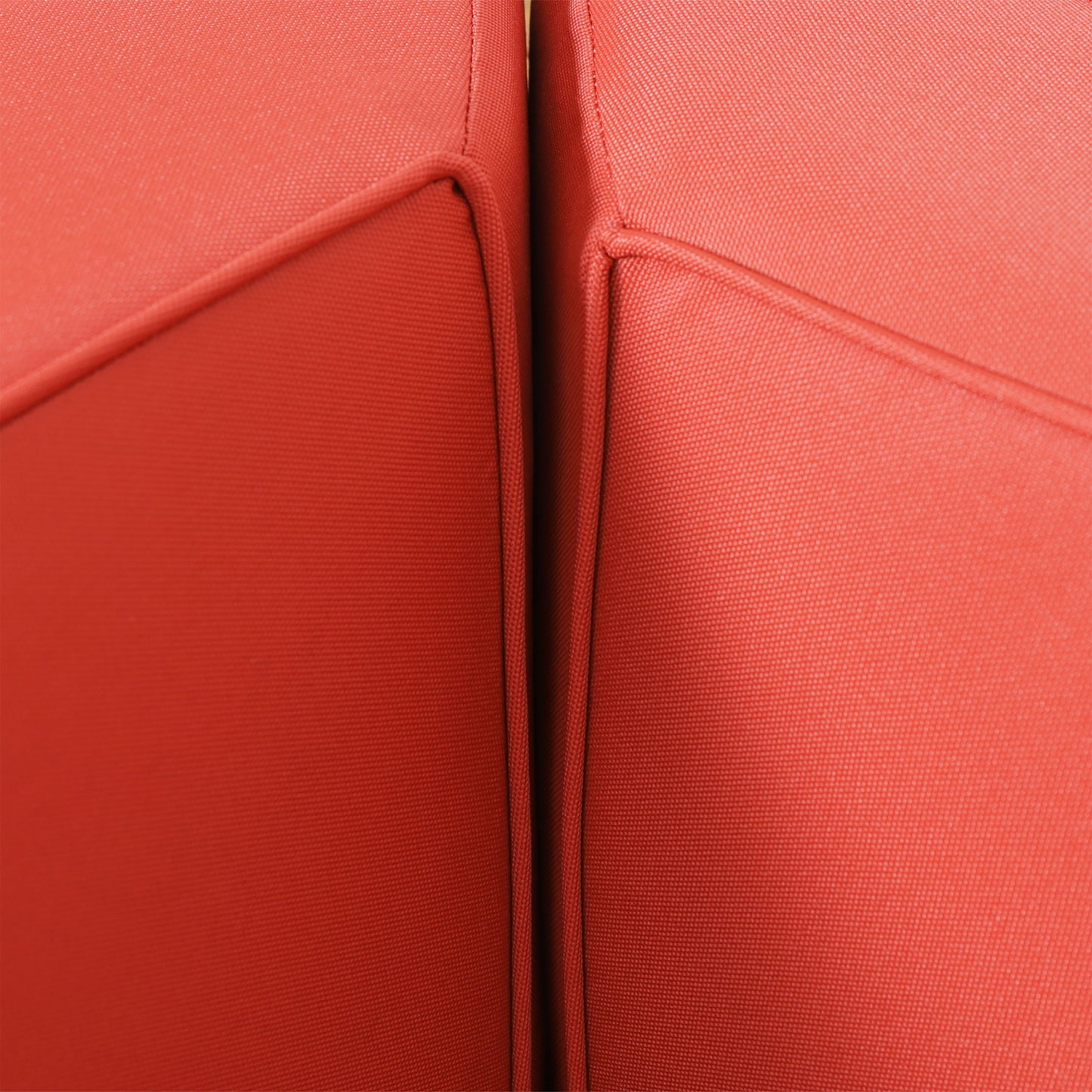 Brava - X Back Corner Bench R With Coffee Table - Red