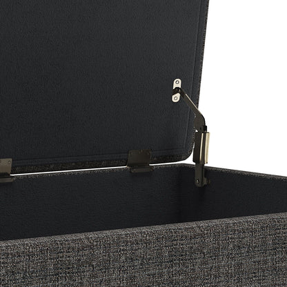 Owen - Coffee Table Storage Ottoman - Ebony
