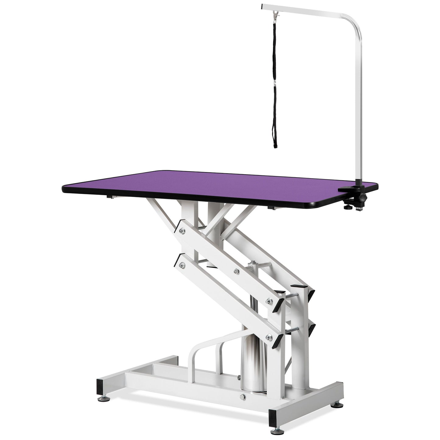 Hydraulic Pet Grooming Table - Purple