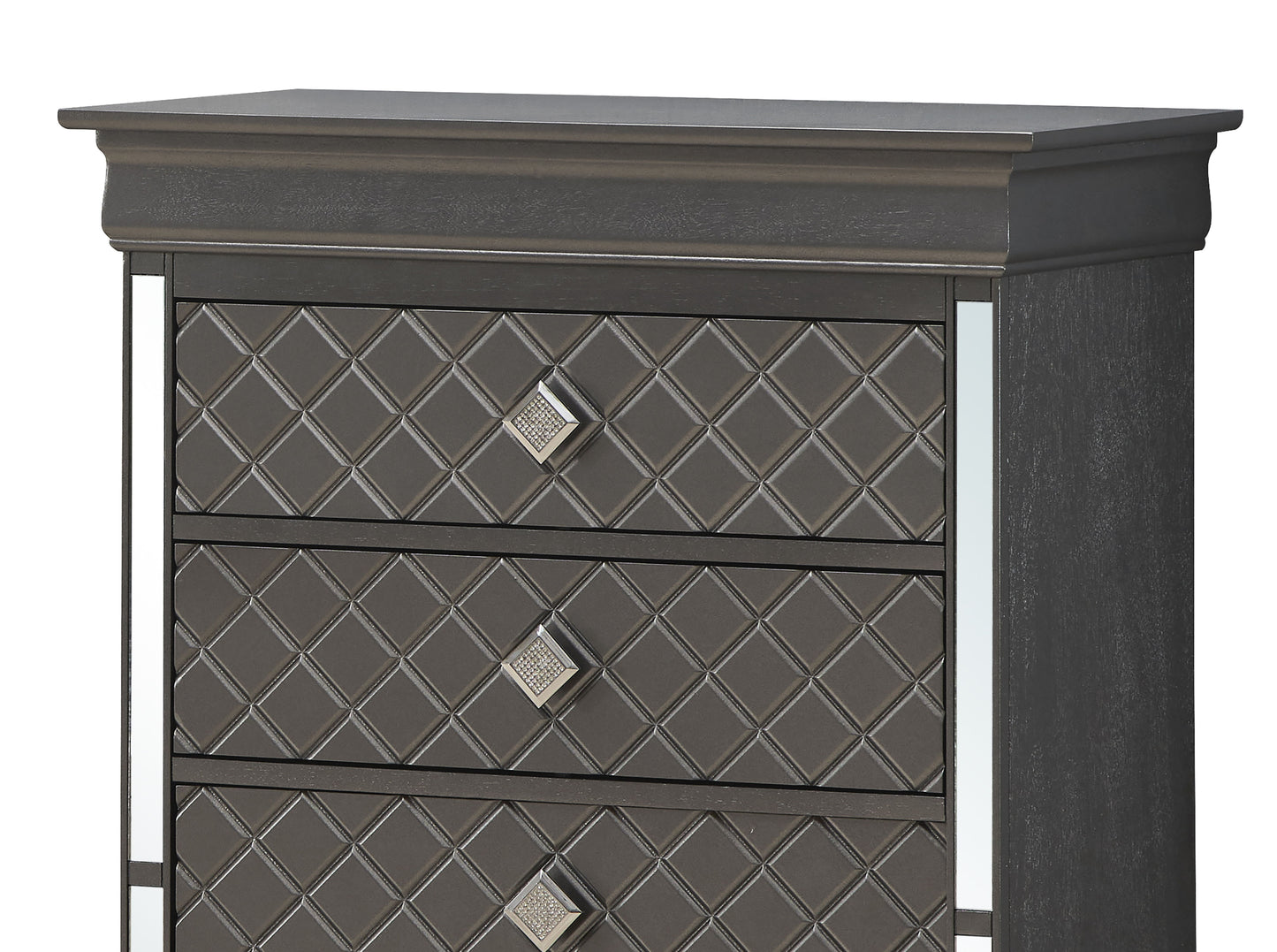 Verona - Chest - Metalic Black