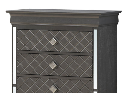 Verona - Chest - Metalic Black