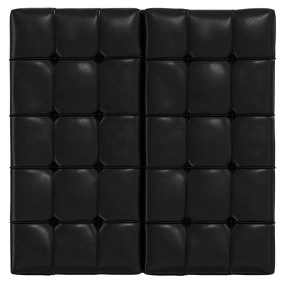 Mariah - Lift Top Table Storage Ottoman - Black