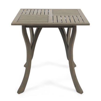 Hermosa - Stylish Outdoor Acacia Wood Table - Teak Gray