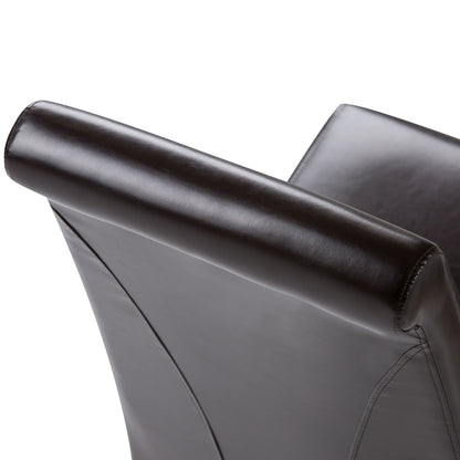 Avalon - Deluxe Parson Dining Chair (Set of 2) - Tanners Brown