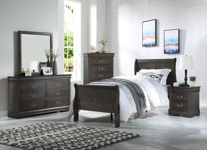 Louis Philippe - Mirror - Dark Gray