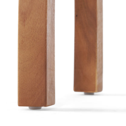 Kinesis - Outdoor Side Table With Slatted Top And Wood Frame - Teak
