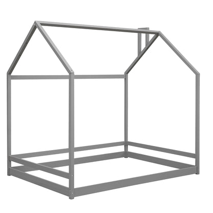 Full Size Playhouse Bed - Gray