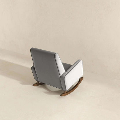 Demetrius - Rocking Chair - Gray / Light Gray