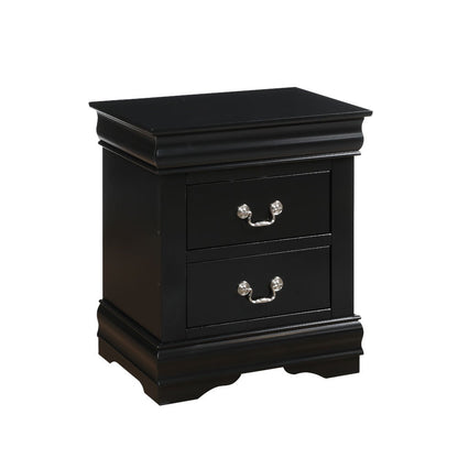 Louis Philippe - Nightstand - Black