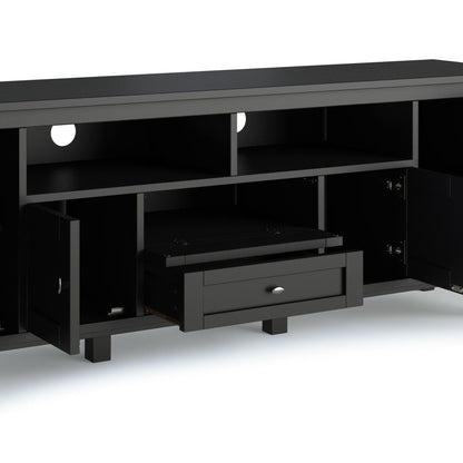 Warm Shaker - TV Media Stand - Black