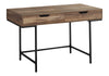 Computer Desk For Home Office, Laptop, Storage Drawers, Contemporary Versatile Placement - Brown