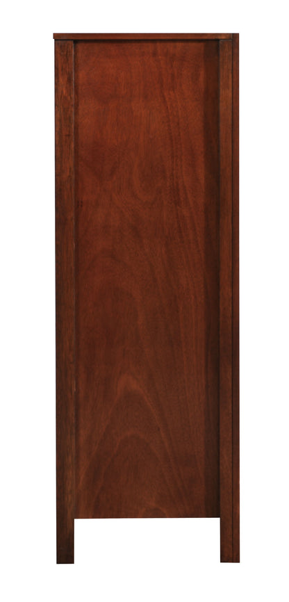 Modern Elegant Transitional Storage Chest - Cherry