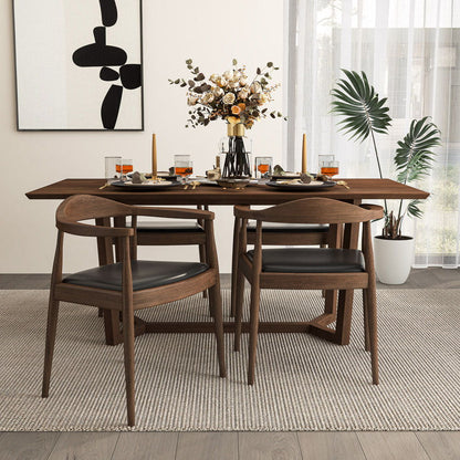 Kelly - Dining Chair - Black / Brown