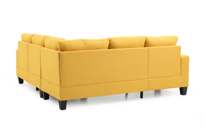 Newbury - Sectional - Yellow