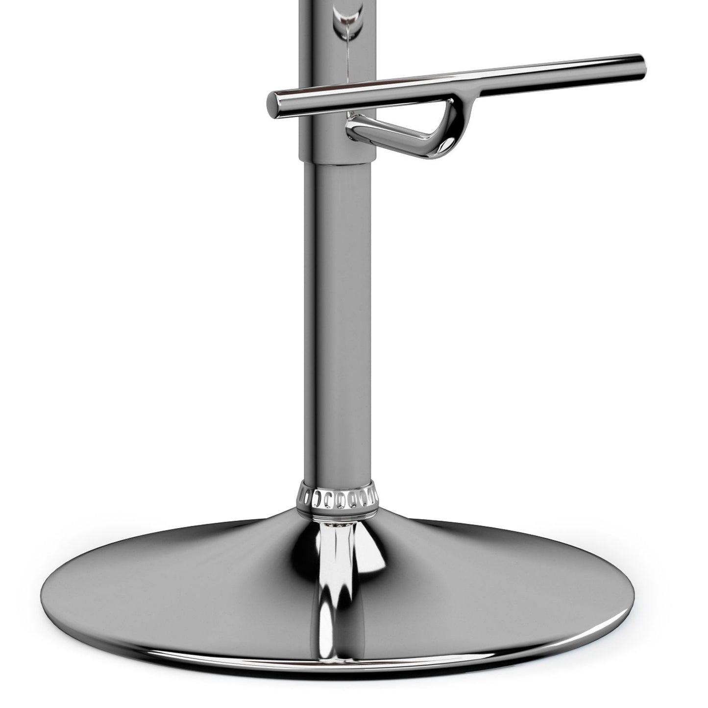 Amery - Adjustable Swivel Bar Stool - Denim Blue