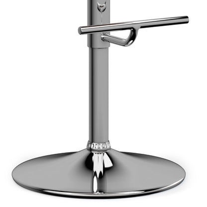 Amery - Adjustable Swivel Bar Stool - Denim Blue