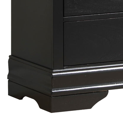 Elegant Traditional Storage Dresser - Black