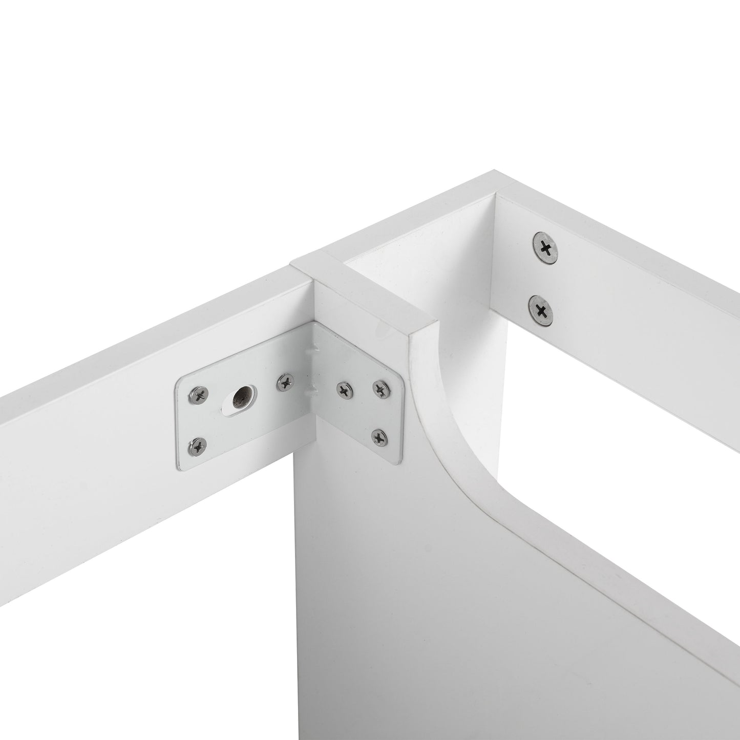 Modern Bathroom Vanity Sink Combo For Small Spaces - White