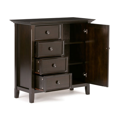 Amherst - Medium Storage Cabinet - Hickory Brown