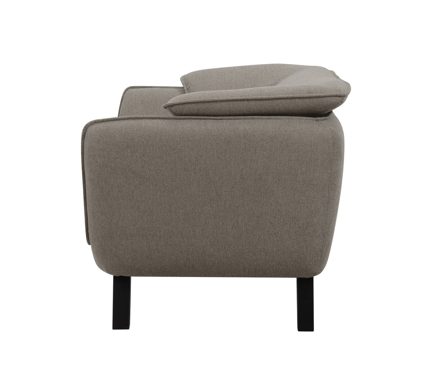 Nayeli - Brown Loveseat - Brown