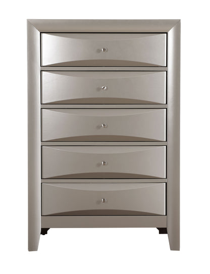 Marilla - Chest - Silver Champagne