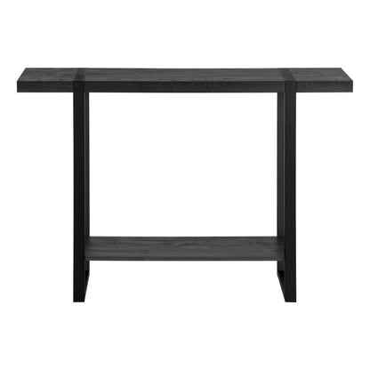 Accent Console Table For Entryway, Contemporary - Black