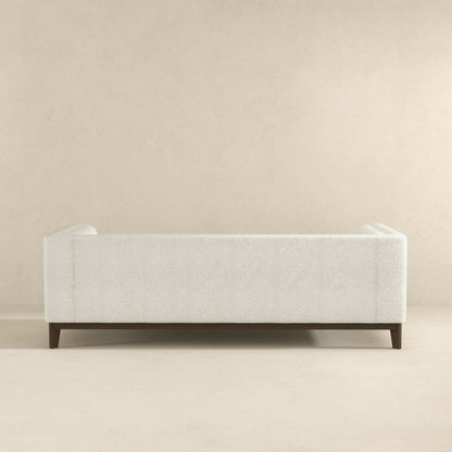 Melissa - Mid-Century Modern Sofa - Brown / White