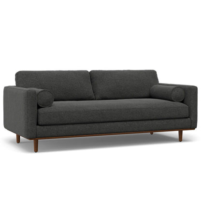 Morrison - Sofa And Ottoman Set - Charcoal Gray