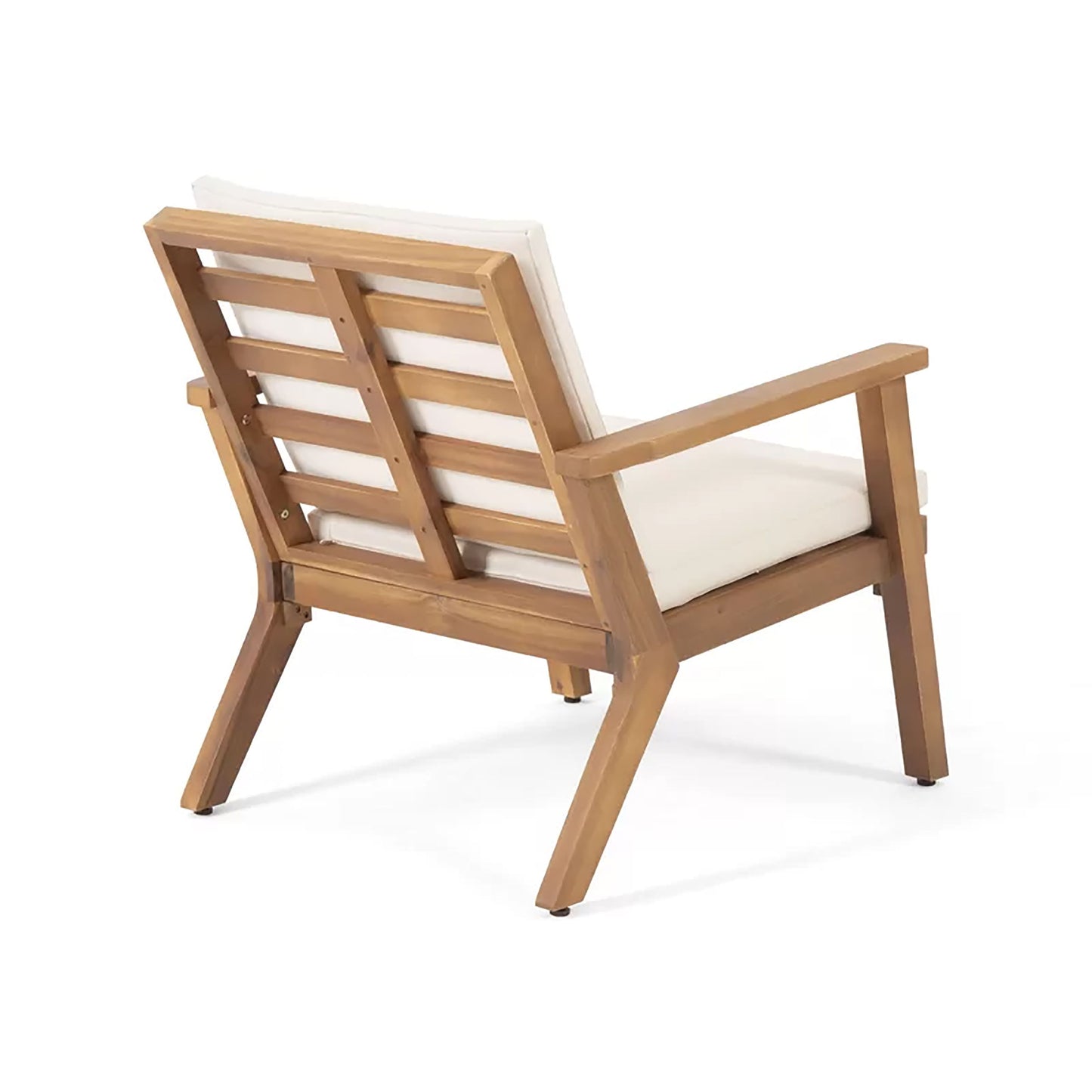 Avacyn - Outdoor 4 Seater Chat Set With Cushions - Natural / Cream