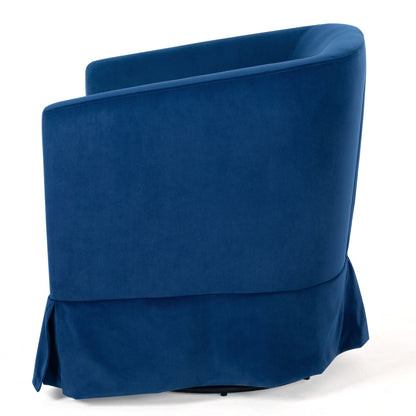 27.36" Wide Swivel Chair - Blue