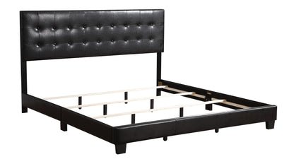 Caldwell - Full Bed Stylish Contemporary - Black