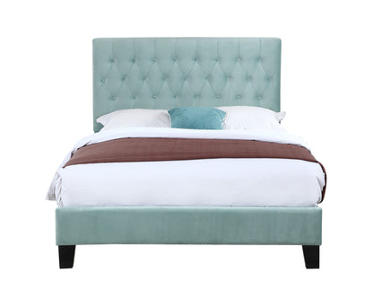 Luma - Queen Upholstered Bed - Blue