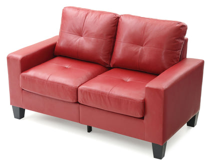 Modular Loveseat - Red