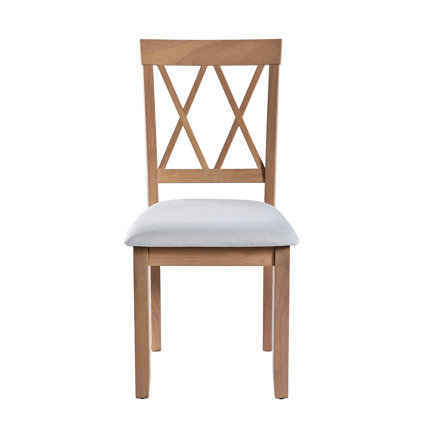 3 Piece Kitchen Dining Set With Drop Leaf Dining Table And 2 Dining Upholstered Chairs, Dining Room Set For Small Places - Natural