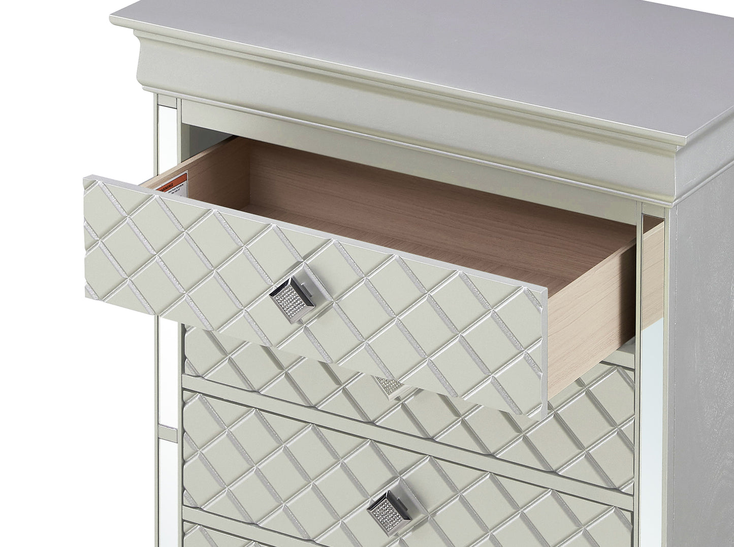 Verona - Chest - Silver Champagne