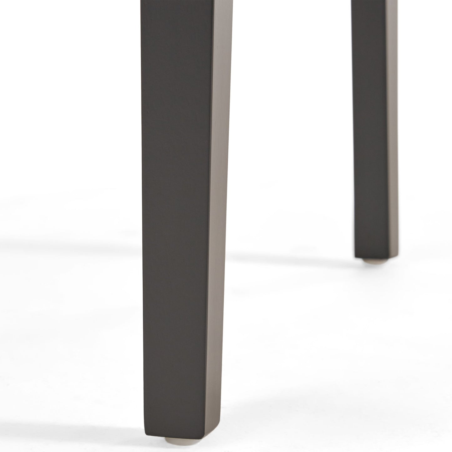 Broxton - Tuft Dining Rolltop Chairs With Button Tufted Backrest (Set of 2) - Dark Gray