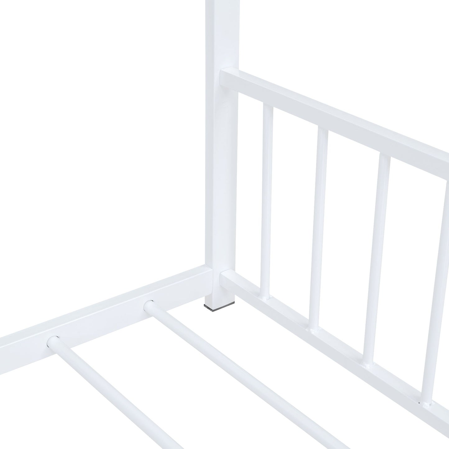 Full Size House Bed - White