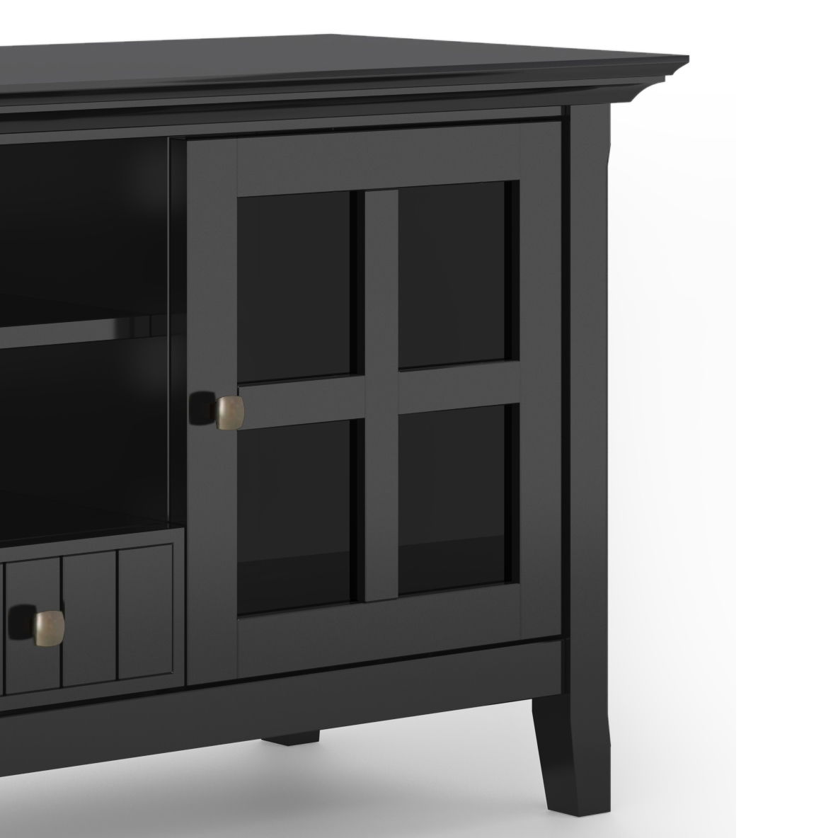 Acadian - TV Media Stand - Black