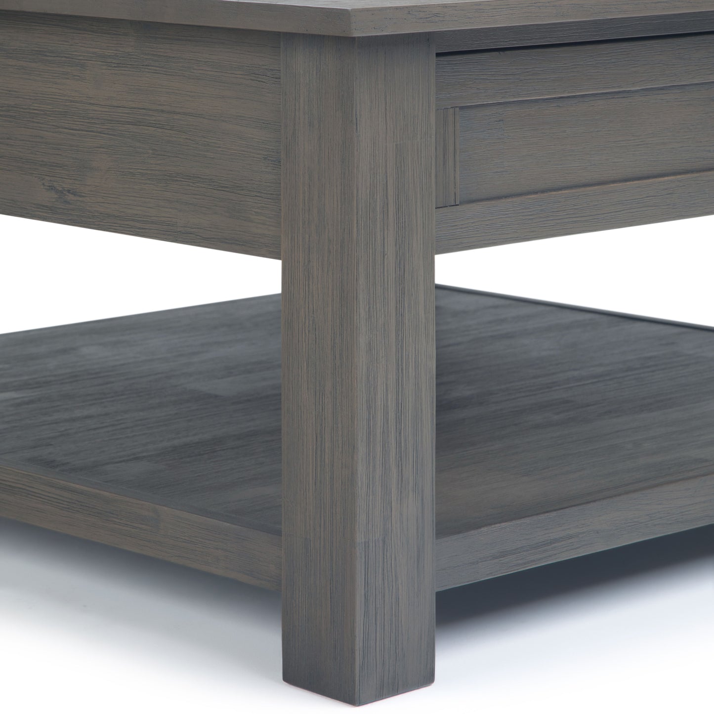 Monroe - Square Coffee Table - Farmhouse Gray