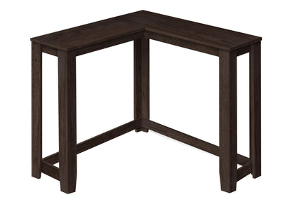 Corner Accent Console Table For Entryway, Contemporary & Modern - Espresso