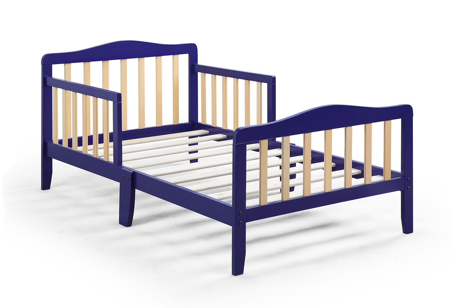 Twain - Toddler Bed - Blue/Natural