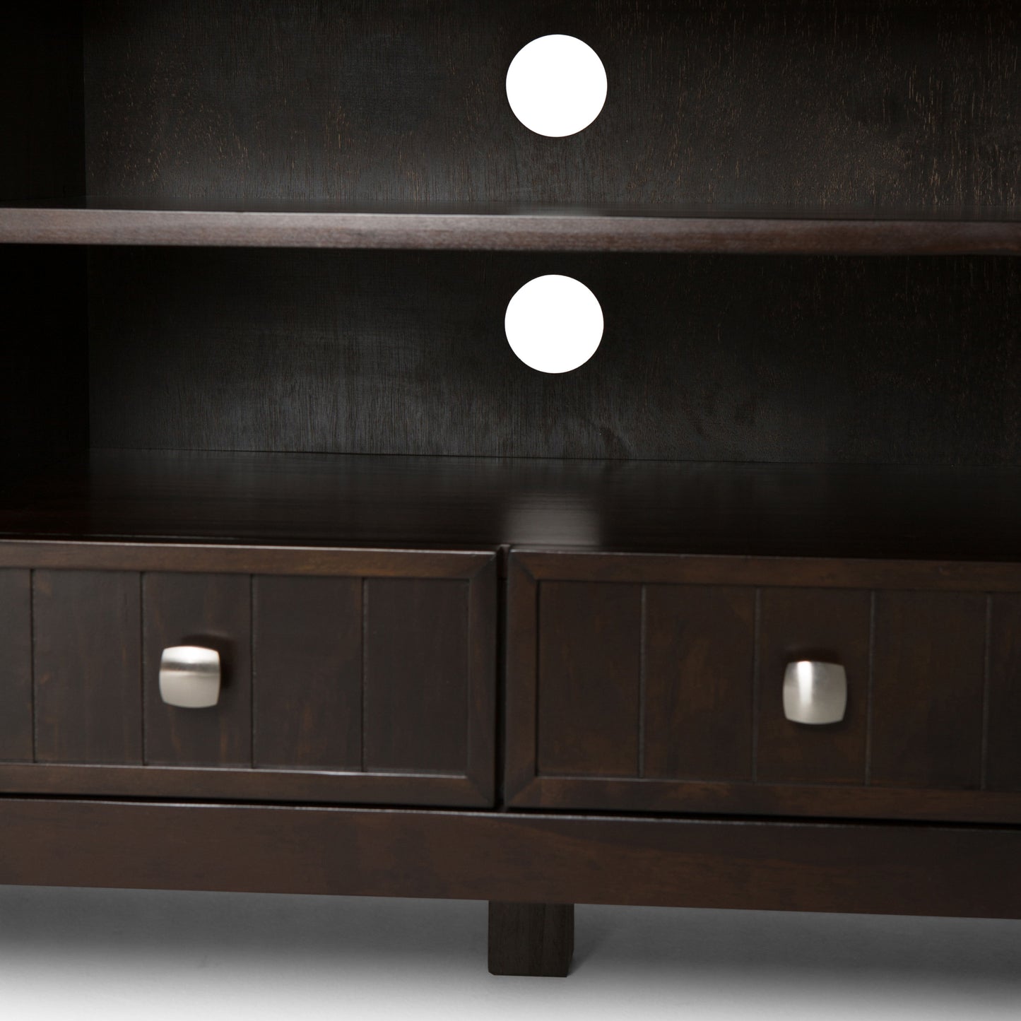 Acadian - TV Media Stand - Brunette Brown
