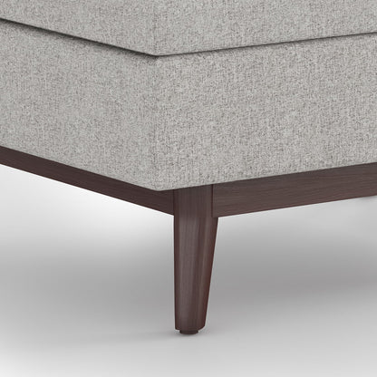 Owen - Coffee Table Storage Ottoman - Cloud Gray